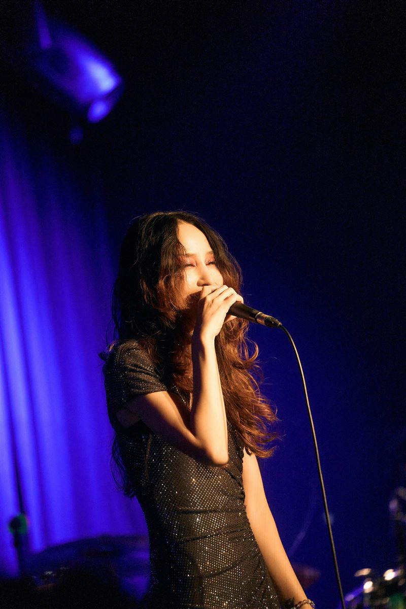 中島美嘉「NANA&nbsp;本人」降臨現場。（圖／Billboard Live TAIPEI提供）