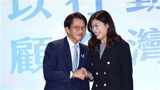 鄭黃會,民眾黨主席黃國昌國民黨主席鄭麗文「在野領袖對話」。（圖／記者鄭孟晃攝影）