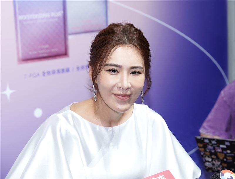 小禎甜蜜談新歡。（圖／記者趙于瑩攝影）