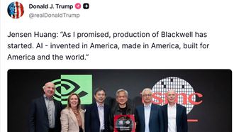 川普提醒黃仁勳與台灣　該實踐軍令狀了！
