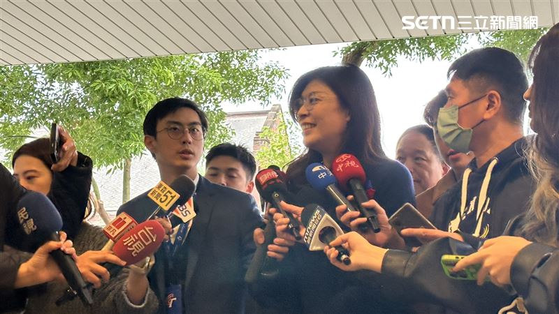 鄭麗文出席「中華戰略學會丘念台抗日紀念講座&mdash;&mdash;蔣中正日記讀後心得」活動。（圖／記者詹宜庭攝影）