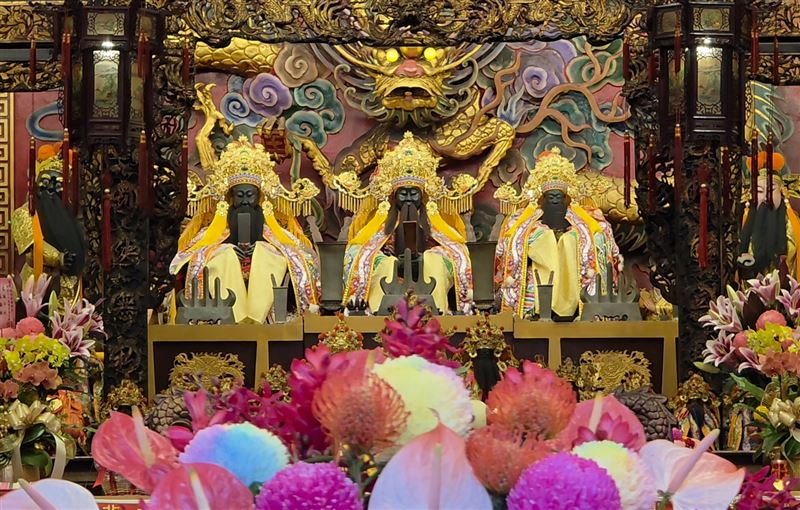 殺于朦朧兇手完了！台灣神界開始出手緝兇，城隍爺火大派七爺八爺快抓惡人。（圖／記者鍾志鵬攝影）