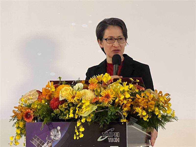 副總統蕭美琴於北科基地致詞。（圖／教育部提供）