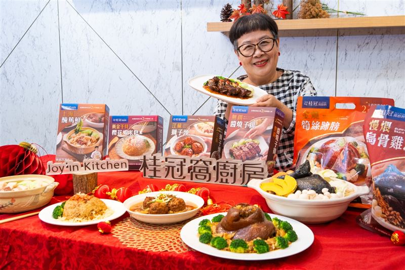 李璐老師監製窩廚房功夫菜系列。（圖／品牌業者提供）