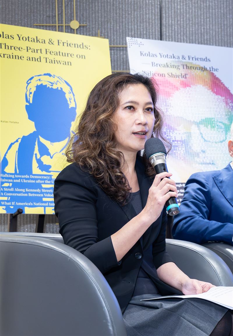 《能源獨立與國家韌性論壇》德美台專家齊聲：能源是國家生存問題，「台灣應以國際為師」。圖為 前立法委員及前總統府發言人 Kolas Yotaka （圖／主辦單位提供）