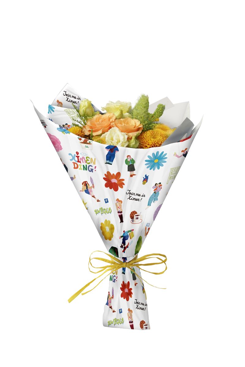 西門限定包裝，藝術家Dee Chu設計融入西門夢幻風格與繽紛筆觸。（圖／品牌業者提供）