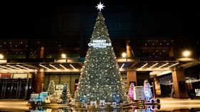 台中新光三越,耶誕樹(圖/翻攝畫面)