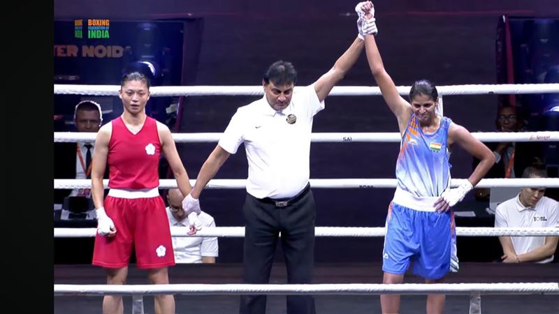 好可惜!還是敗給印度選手 吳詩儀收銀牌