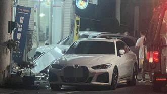 彰化雙B車競速撞超商！路人挨撞重傷送醫