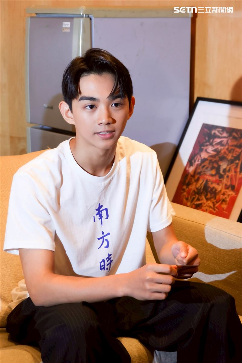 陳玄力在片中與影帝吳慷仁合作。（圖／記者鄭孟晃攝影）