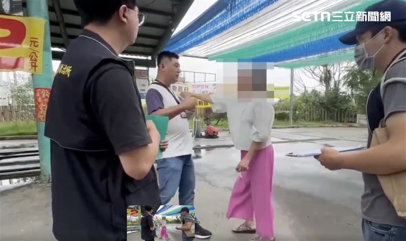 愛媽當場開示，餵狗是「奉觀音指示」、「這些狗貓都是前世做不好，才來轉世」、「趕盡殺絕都會背因果」。（圖／翻攝畫面）