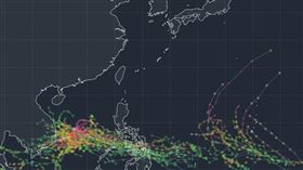 （圖／翻攝自台灣颱風論壇｜天氣特急）