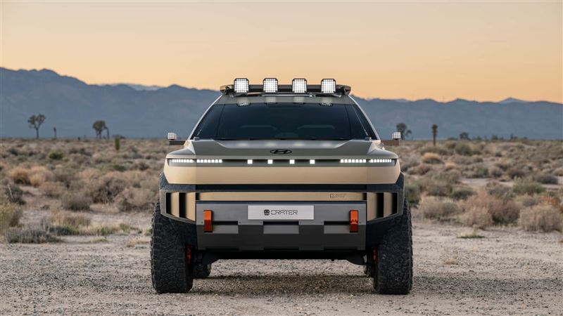 Crater明顯就是要往硬派越野車的方向前進。（圖／翻攝Hyundai網站）