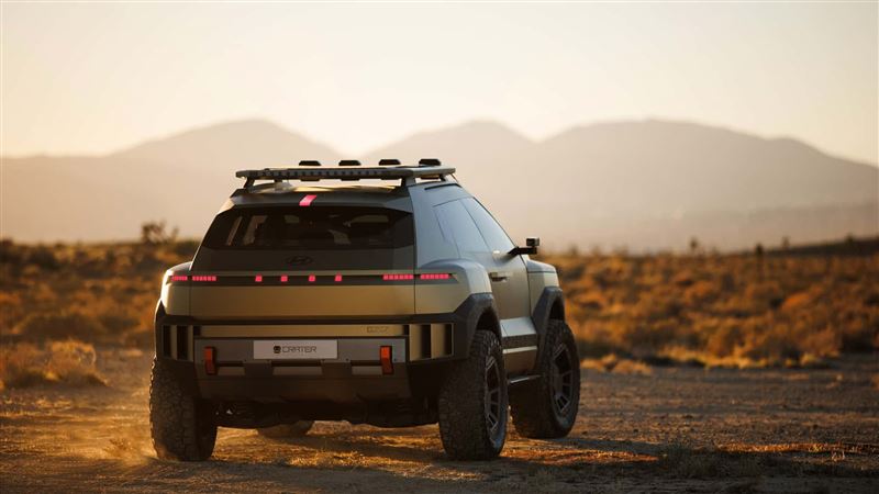 現代汽車全新概念越野車Crater。（圖／翻攝Hyundai網站）