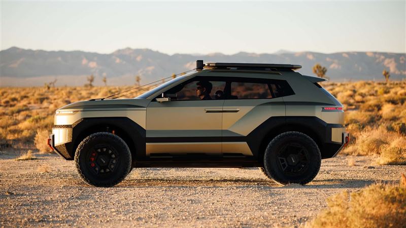 現代汽車全新概念越野車Crater採用純電動力。（圖／翻攝Hyundai網站）