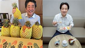 安倍晉三,賴清德。（圖／安倍晉三X、賴清德臉書）