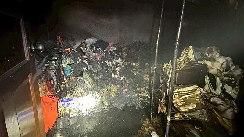 新/桃園民宅火警 68歲屋主活活燒死