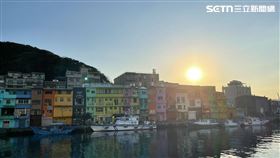 基隆市和平島彩色屋（圖／記者楊忠翰攝影）