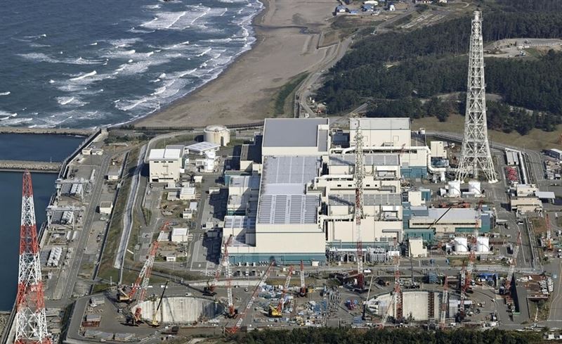 日本東京電力柏崎刈羽核電廠是全球規模最大的核電廠。（圖／翻攝自共同社）