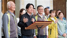 總統賴清德赴「西螺吳厝朝興宮」參香祈福（圖／總統府提供） 