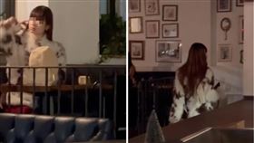 Pei Chung吃霸王餐過程全被拍下。（翻攝New York Post）