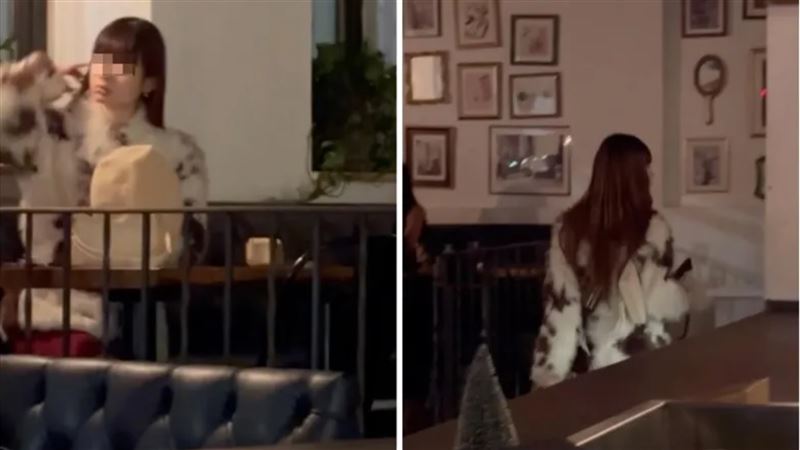 畫面曝!台網美穿名牌吃霸王餐 美餐廳怒