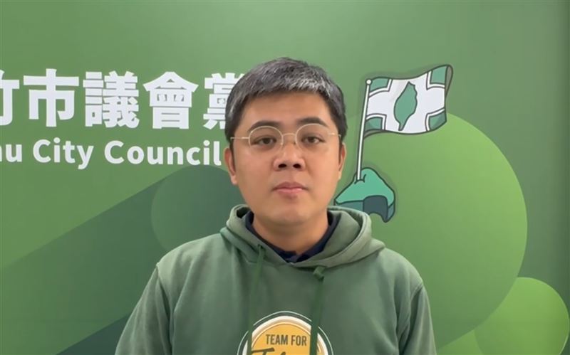 新竹市議會民進黨團總召陳建名痛批陳智菡。（圖／翻攝畫面）