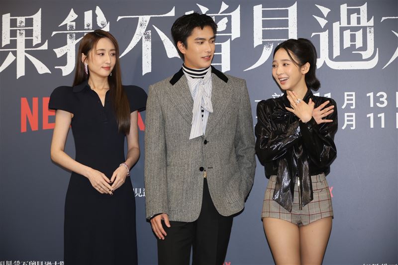曾敬驊、李沐、程予希、江齊、馬志翔、姚淳耀、石知田等人主演的台劇《如果我不曾見過太陽》。（圖／記者鄭孟晃攝影）