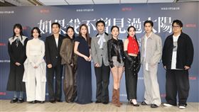 曾敬驊、李沐、程予希、江齊、馬志翔、姚淳耀、石知田等人主演的台劇《如果我不曾見過太陽》。（圖／記者鄭孟晃攝影）