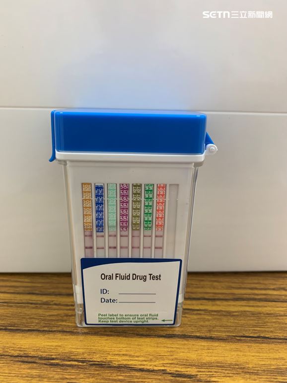 毒品唾液快篩項目大公開，可檢測台灣常見7種毒品，準確率達96％。（圖／翻攝畫面）