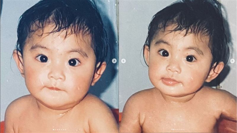 周子瑜在IG曬出洗澡時的「上空全裸照」，讓許多網友看後狂讚：「從小美到大！」（圖／翻攝自周子瑜IG）