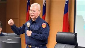新北市警局長方仰寧親自主持勤教。（圖／翻攝畫面）