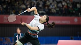 羽球女將沈彥汝在東京聽奧女單奪銀。（圖／中央社）