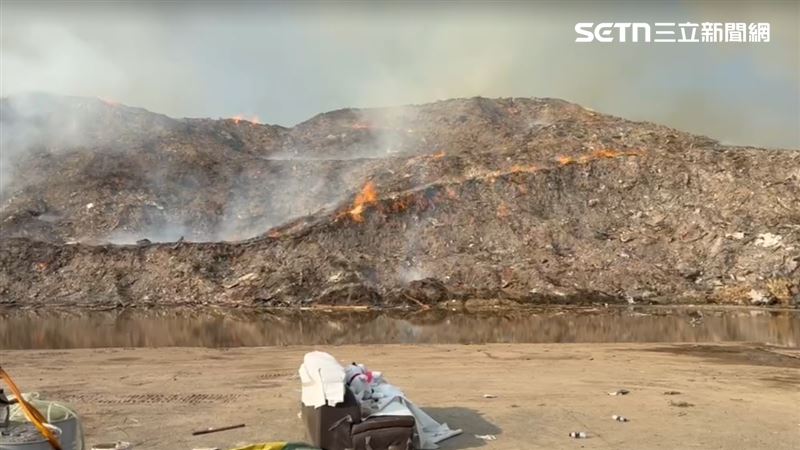 廢棄物暫置場大火…空汙影響範圍擴大14區