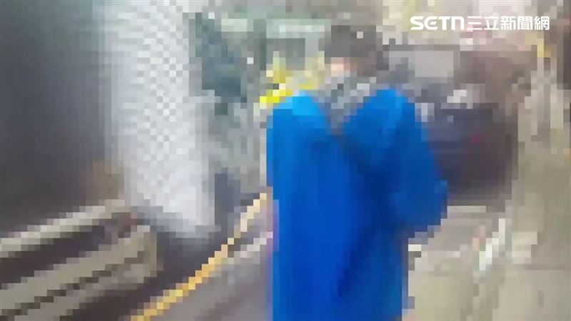 傅男五度潛入北市馬偕醫院病房竊取財物遭逮。（圖／翻攝畫面）