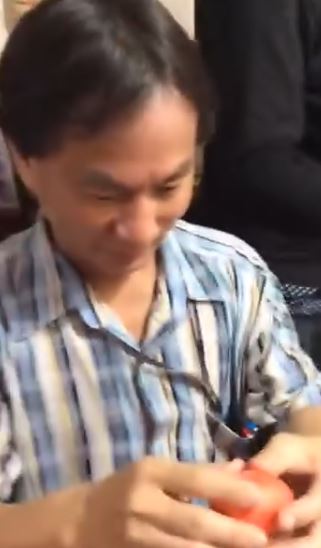 好友們曾為邱家嚴（邱家寶）慶生。（圖／翻攝臉書）