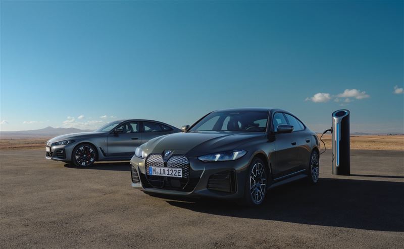 BMW全新i4電動轎跑。（圖／BMW提供）