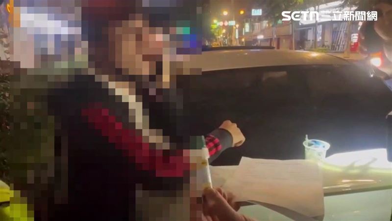 毒品唾液快篩上路後，全國總計查獲18起毒駕案件。（圖／翻攝畫面）