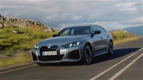 BMW全新i4電動轎跑。（圖／BMW提供）