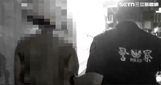 台中酒醉男砸警　玻璃破裂劃傷員警左臂