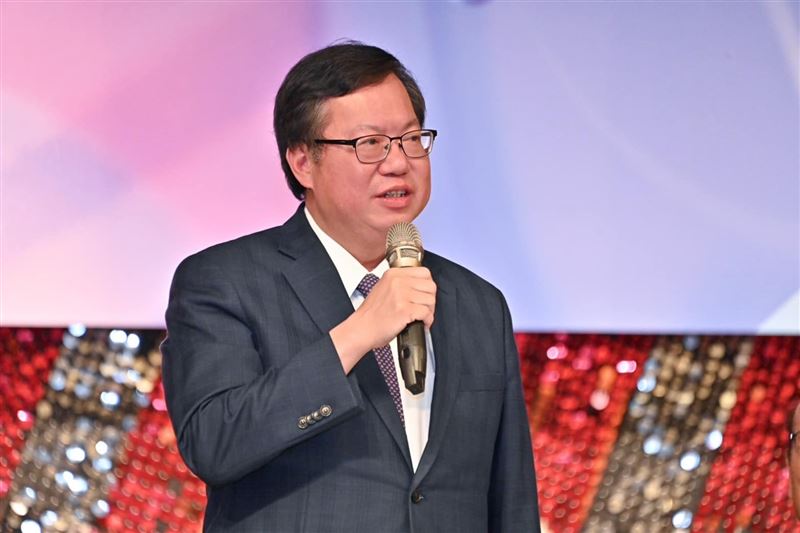 民進黨桃園市議員魏筠透露，針對吳子嘉的爆料，鄭文燦向她表示「心如止水，沒有任何選舉規劃」（圖／翻攝自鄭文燦臉書）