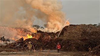 烏樹林暫置場大火　完全撲滅估這時間