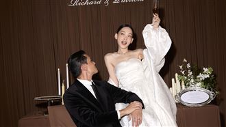 林映唯完婚！賈靜雯感性證婚背後原因曝光