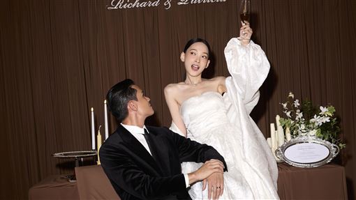 林映唯完婚！賈靜雯感性證婚背後原因曝光