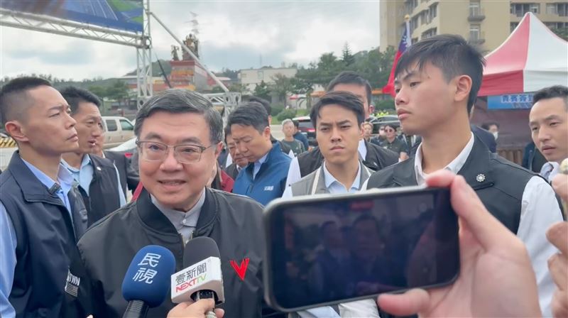 行政院長卓榮泰受訪回應福島5縣食品解禁（圖／翻攝畫面）