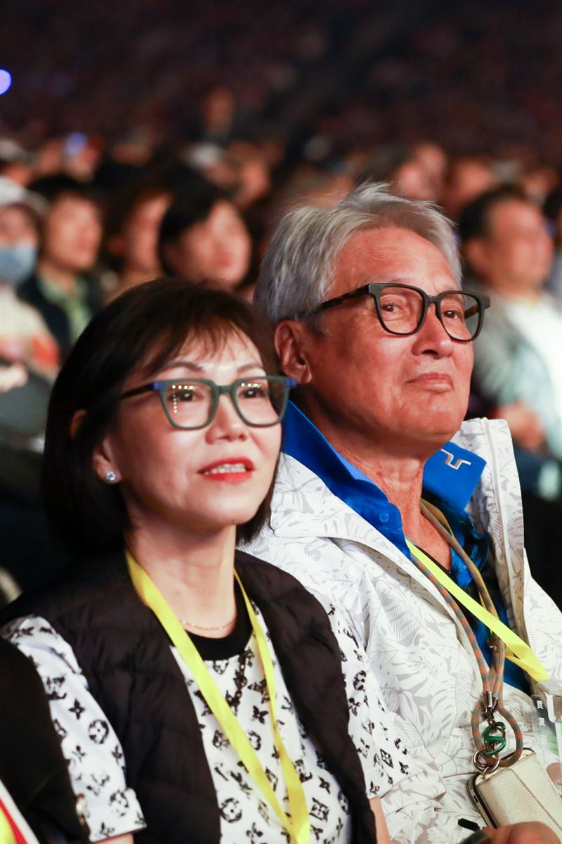 秦祥林低調現身民歌大團圓演唱會。（圖／中華音樂人交流協會 提供）