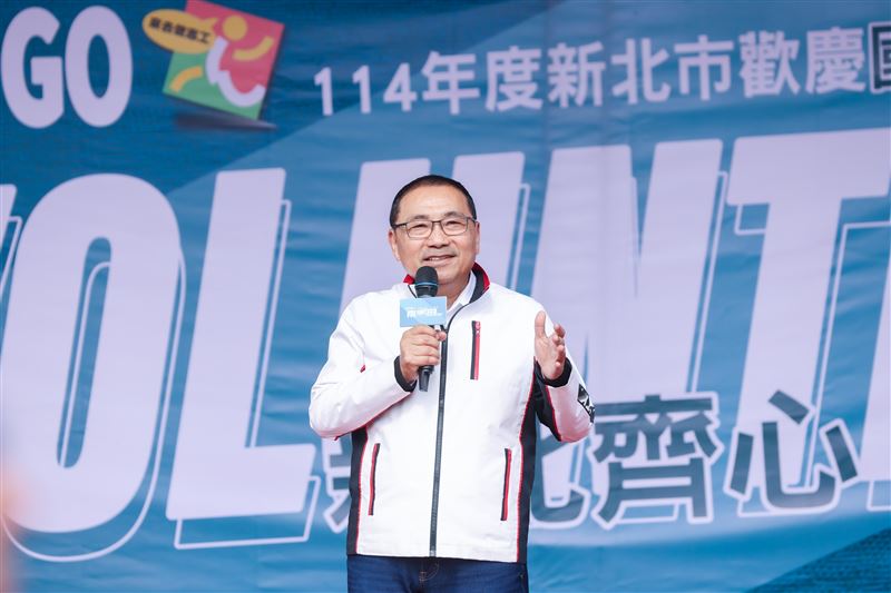 侯友宜出席活動，也談到對於下一屆新北市選舉的看法。（圖／新北市政府提供）