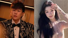 胡彥斌、易夢玲。（圖／翻攝自胡彥斌、易夢玲微博）