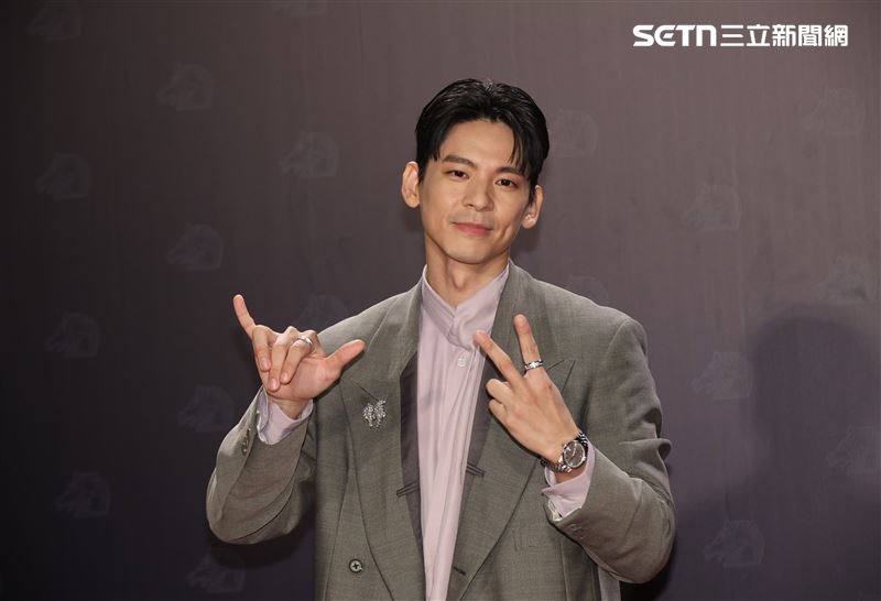 林柏宏今年擔任金馬獎頒獎嘉賓。（圖／記者鄭孟晃、趙于瑩攝影）