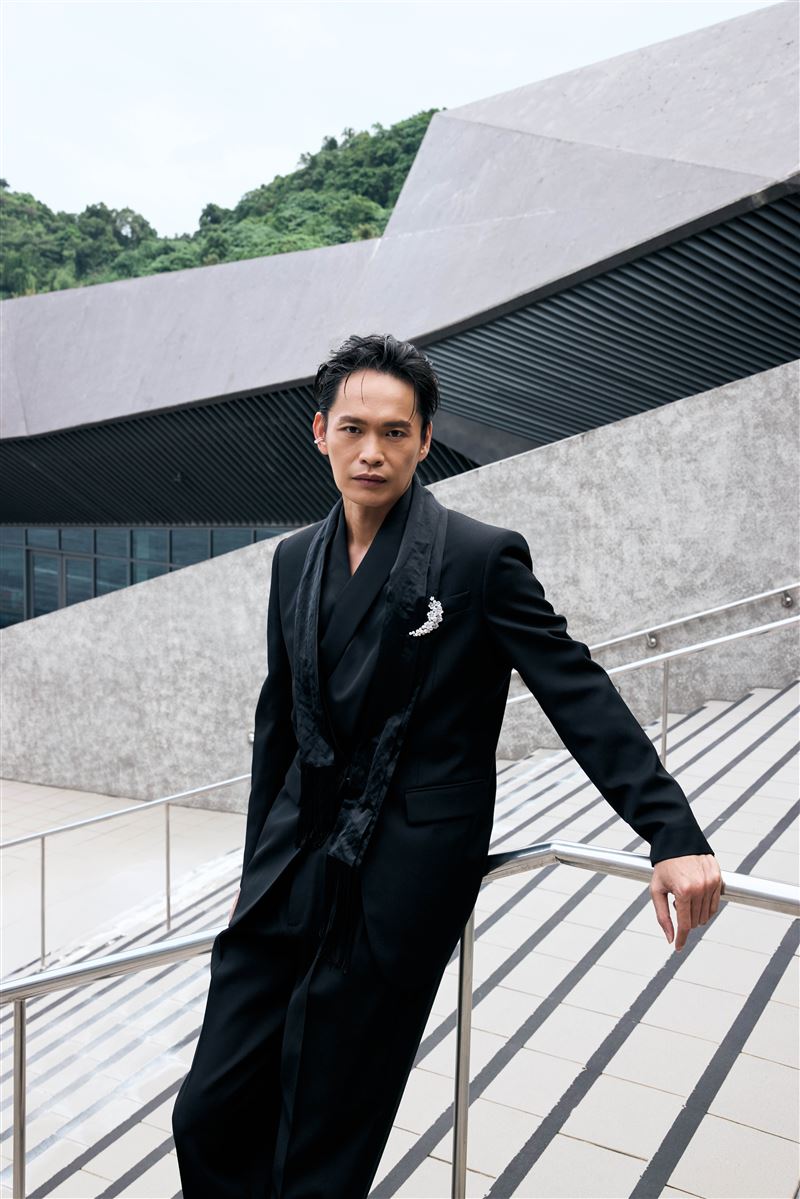 黃鐙輝帥氣出席金馬盛會。（圖／我在娛樂提供）